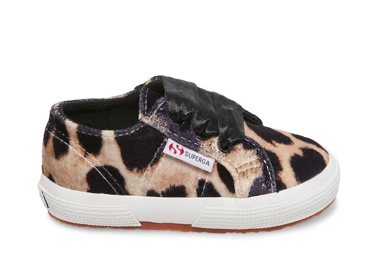 Superga 2750 Fanvelvetb Leopard - Baby Superga Shoes